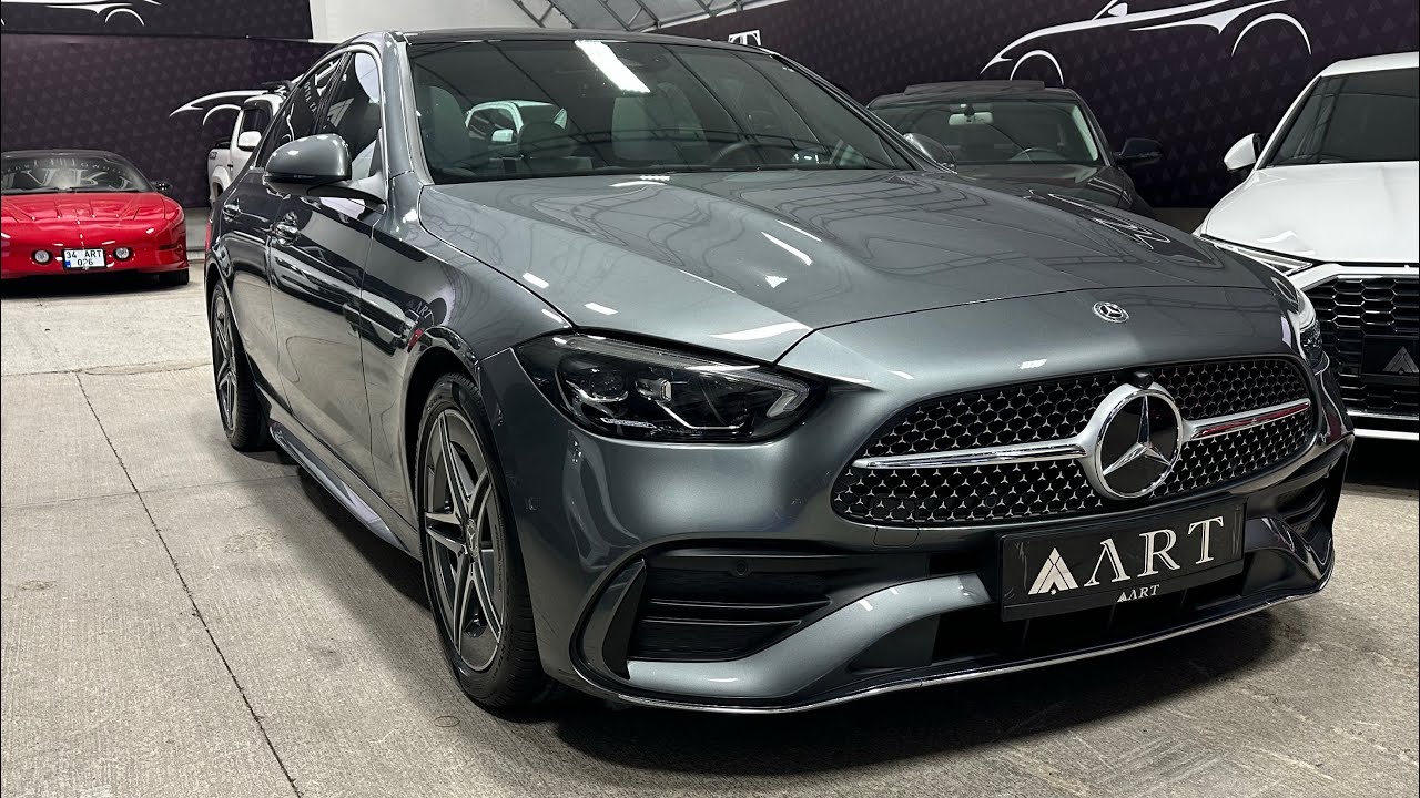 MERCEDES - BENZ C 200 EDITION 1 AMG 1.5 HYBRID 4 MATIC 2022 MODEL ARAÇ TANITIMI