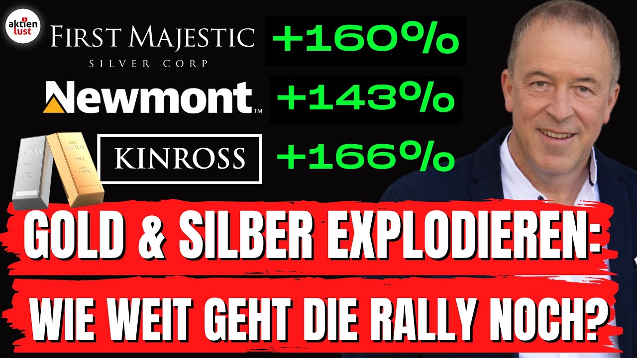 Gold und Silber explodieren: Was ist bei Newmont, Barrick & Co. noch drin?