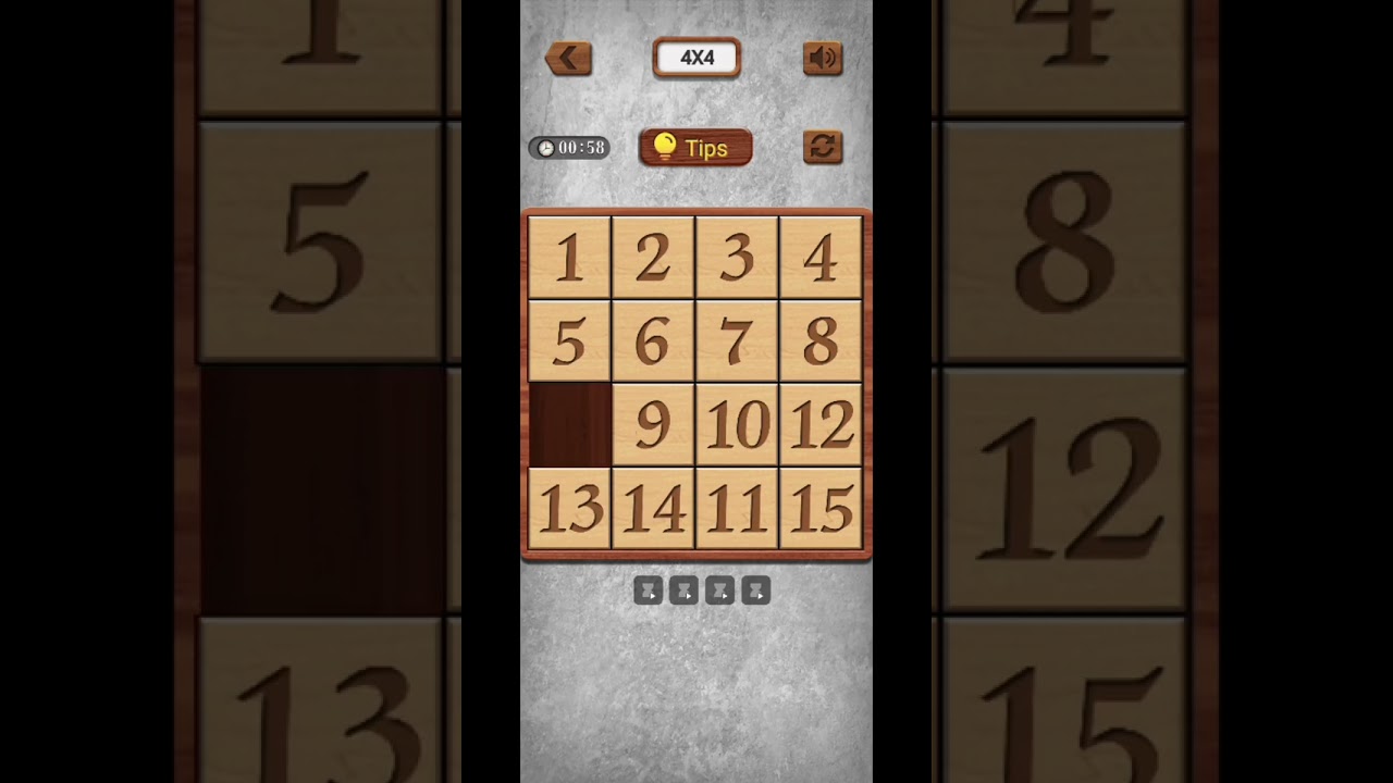 Number puzzle 3×3 4×4 5×5