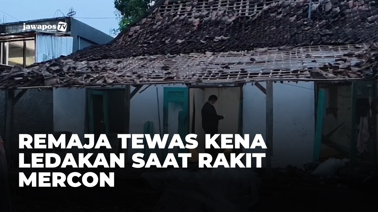PONOROGO - Remaja Tewas Kena Ledakan Saat Rakit Mercon