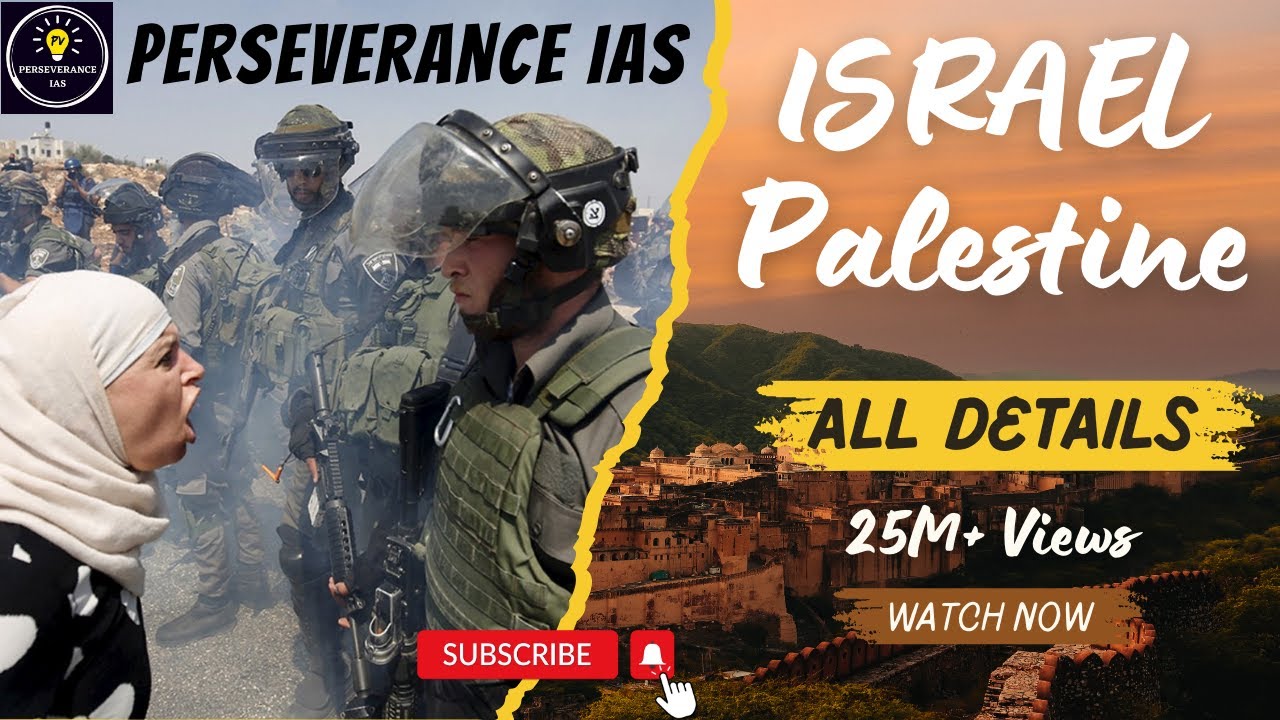 Israel-Palestine Conflict #israelpalestineconflict #iran #iranwar #currentaffairs #news #upsc #viral