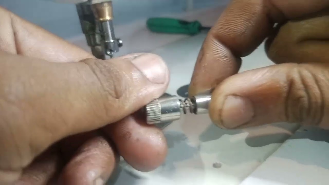 Juki machine boot adjusting screw complete fitting