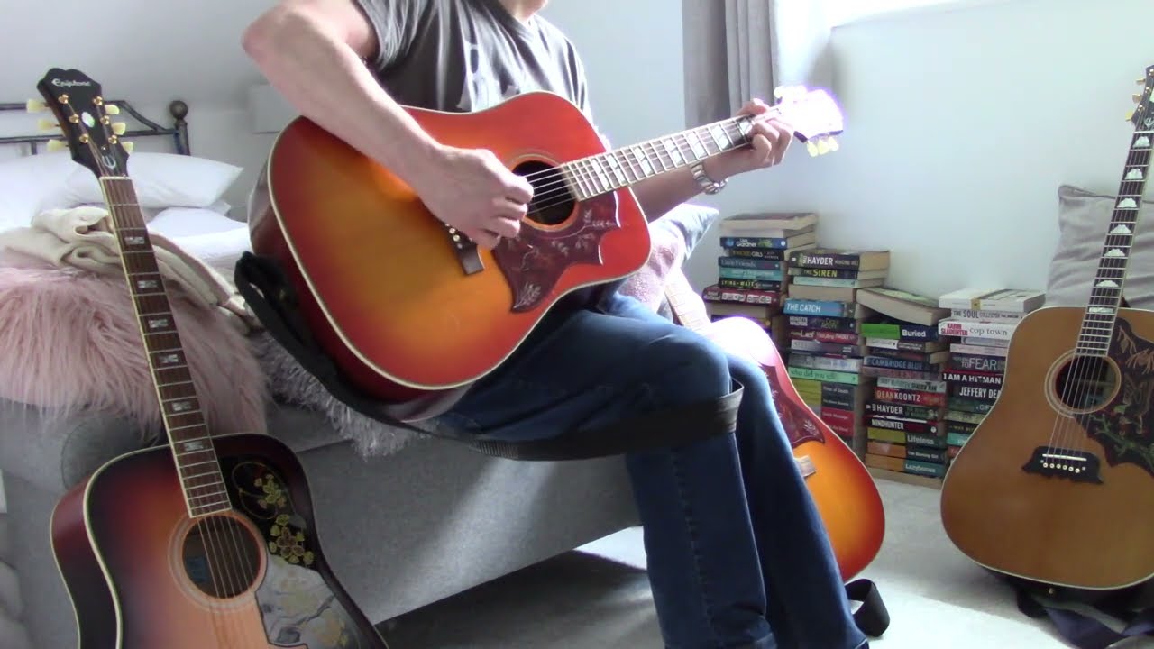 Epiphone Masterbilt Frontier and Excellente & Inspired by Gibson Hummingbird 6 & 12