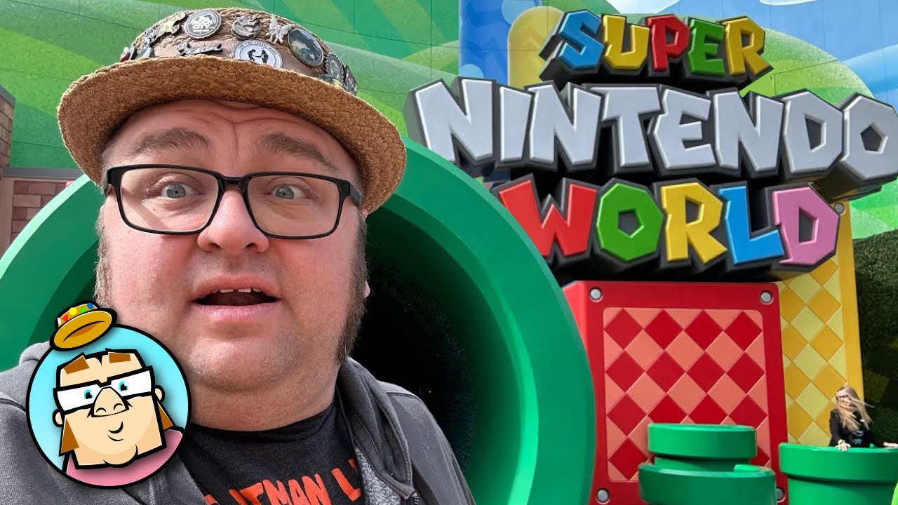 Super Nintendo World!  Complete Experience!  - Universal Studios Hollywood