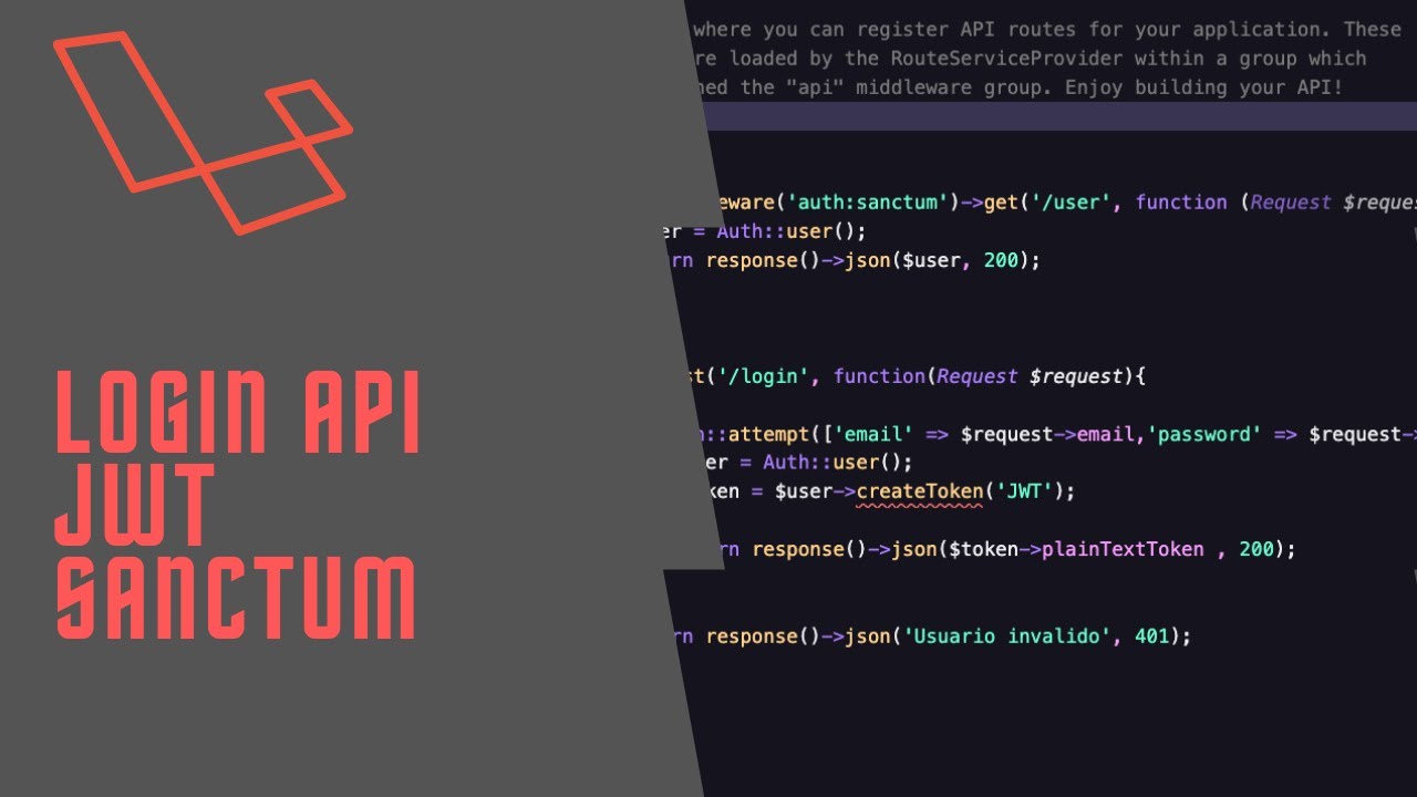 Laravel Login API com Sanctum