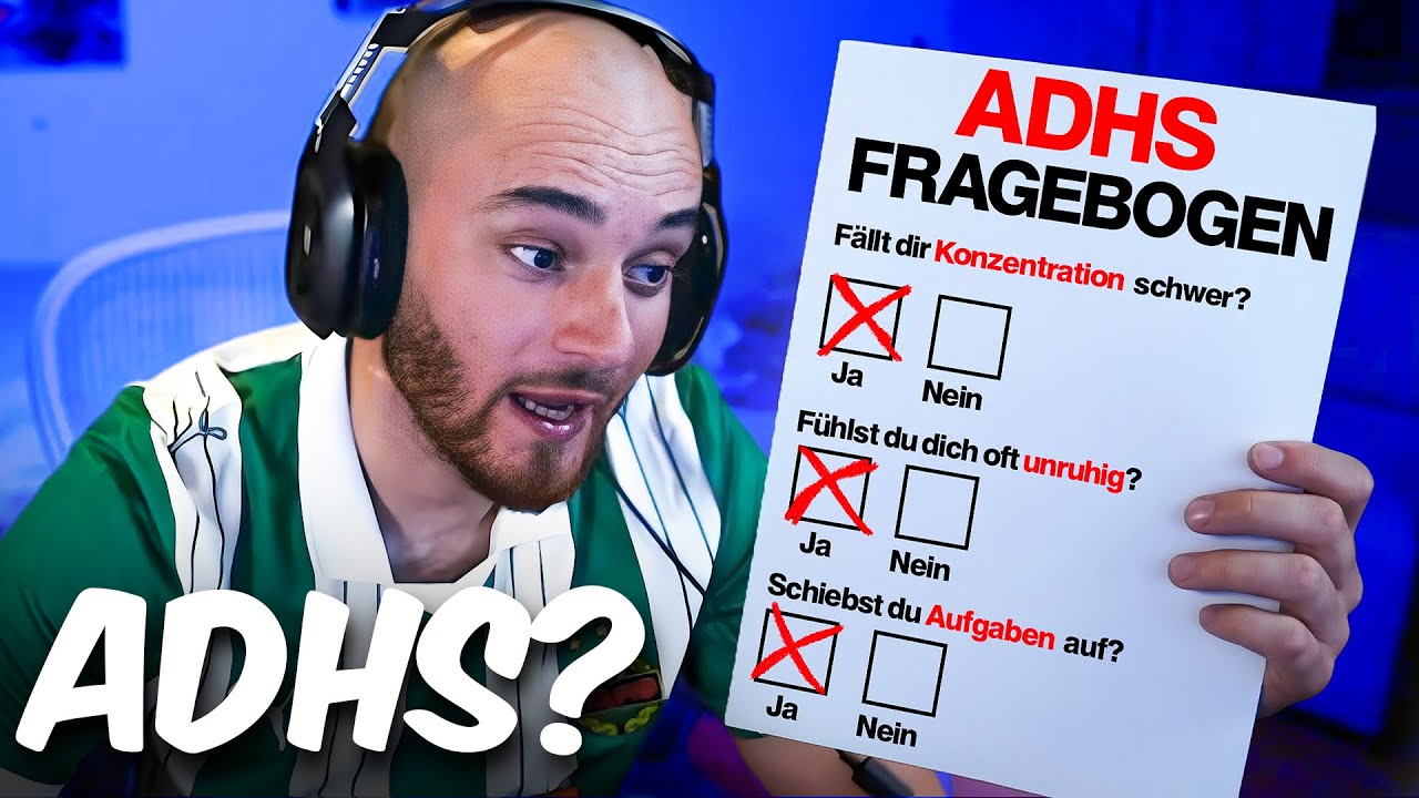 ADHS Fragebogen mit Marli