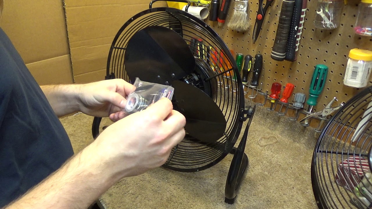 Balancing an Air King 9214 High Velocity Fan