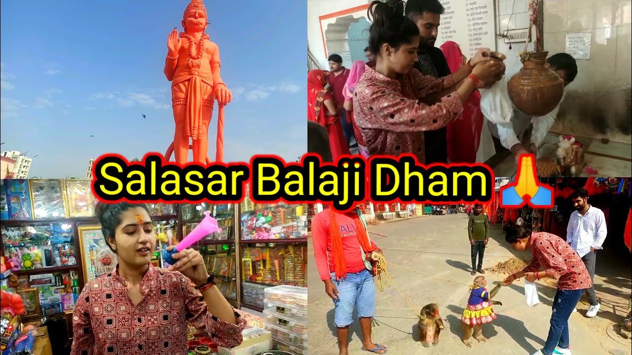 Salasar Balaji Ke Darshan Kiy🙏 || Babli Jhuriya || BJ34 ||