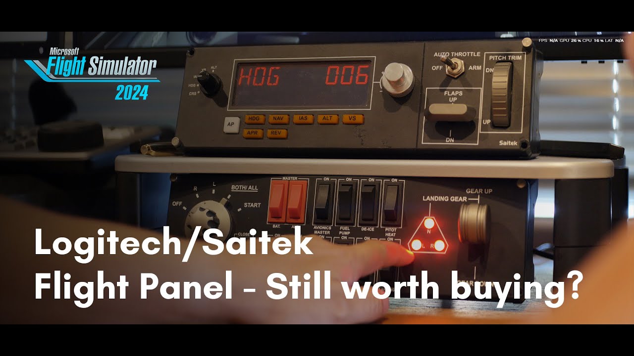 Панели управления Logitech/Saitek Flight Panels — всё ещё стоит покупать? Spad.Next/MFS 2024