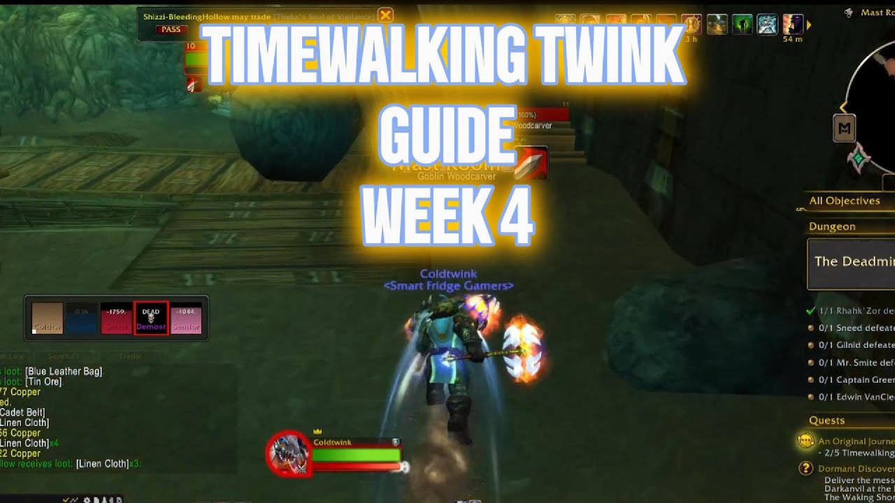 FURY WARRIOR TWINK GUIDE FOR TIMEWALKING - TURBULENT TIMEWAYS WEEK 4