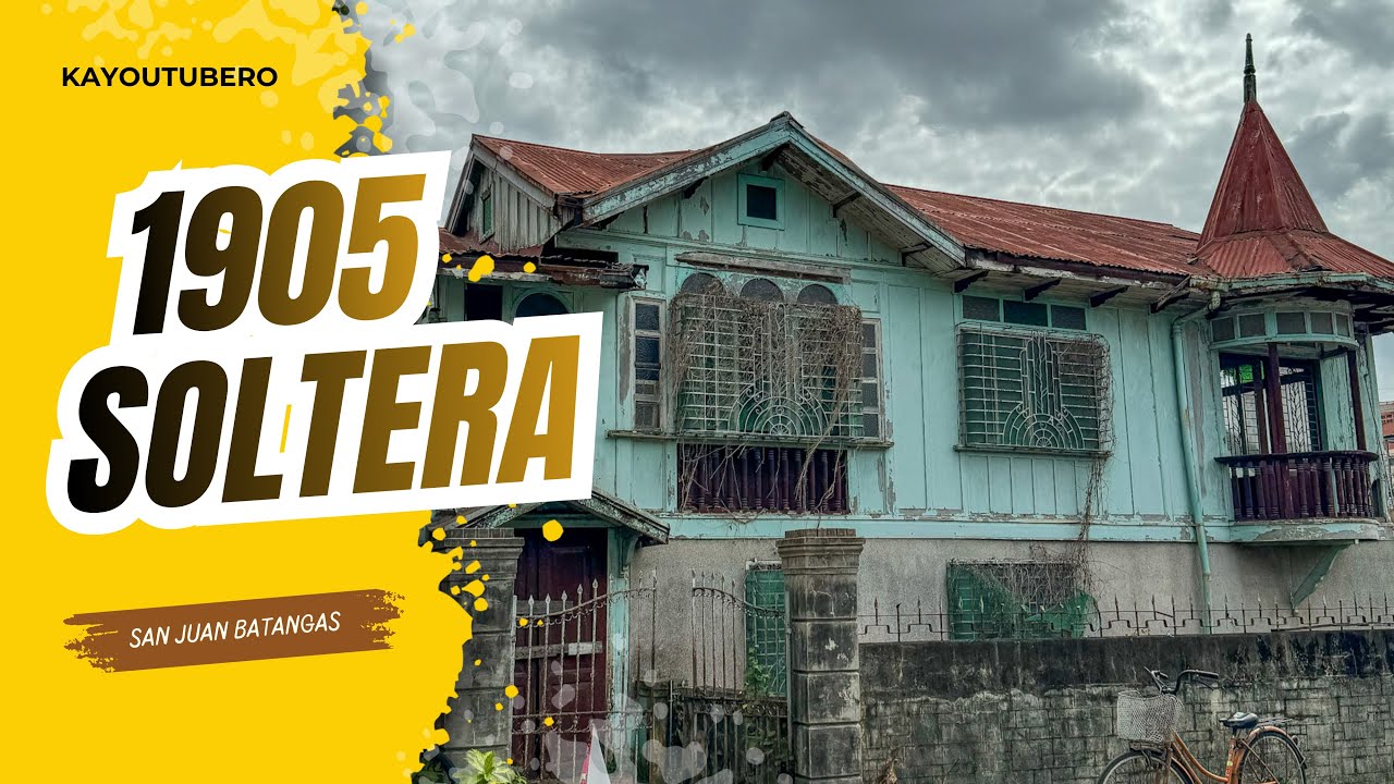 ANG BAHAY NG ISANG SOLTERA! PAMANANG NAABANDONA NG ALMOST 30 YEARS! LONTOK HERITAGE HOUSE 1905