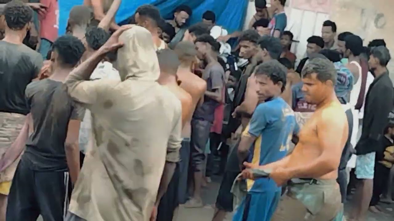 حنا في باجل ديركينه مع الاجواء الماطره. الفنان محمد سيد