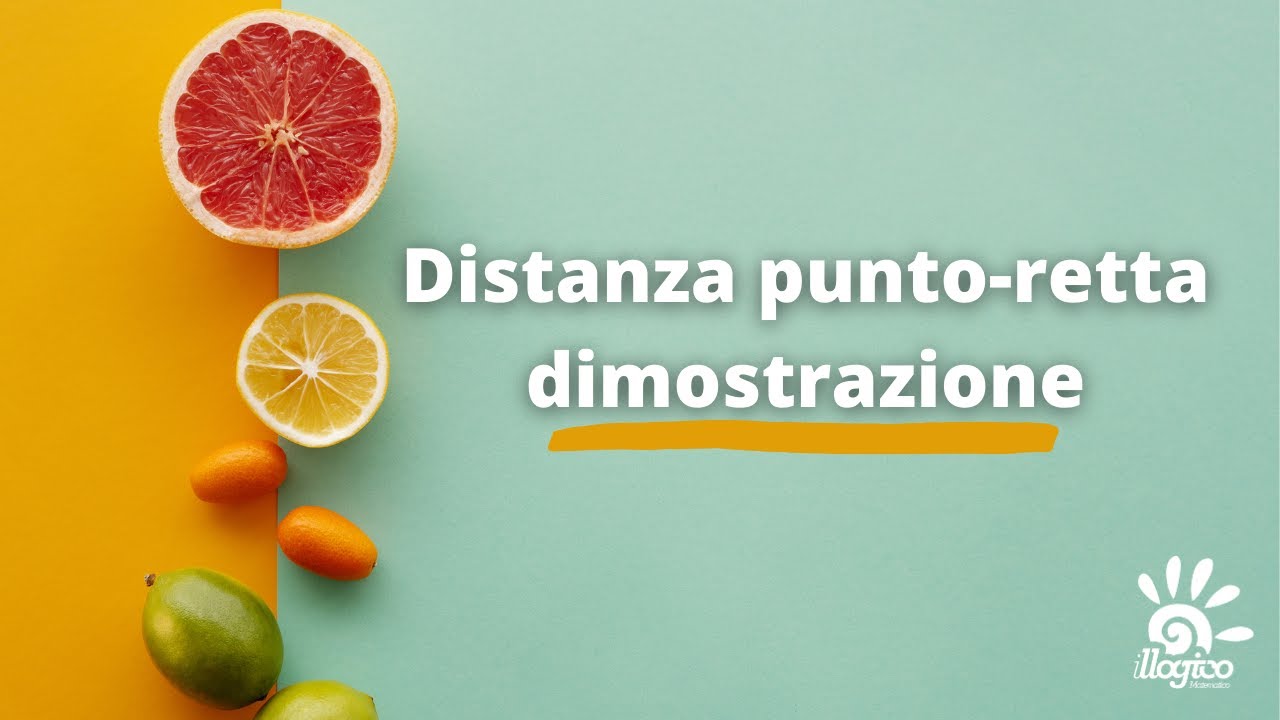 Distanza punto - retta: dimostrazione
