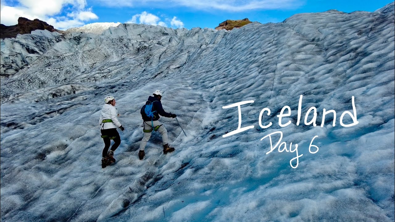 GLACIERS and ICE DIAMONDS | HIKING Svínafellsjökull glacier