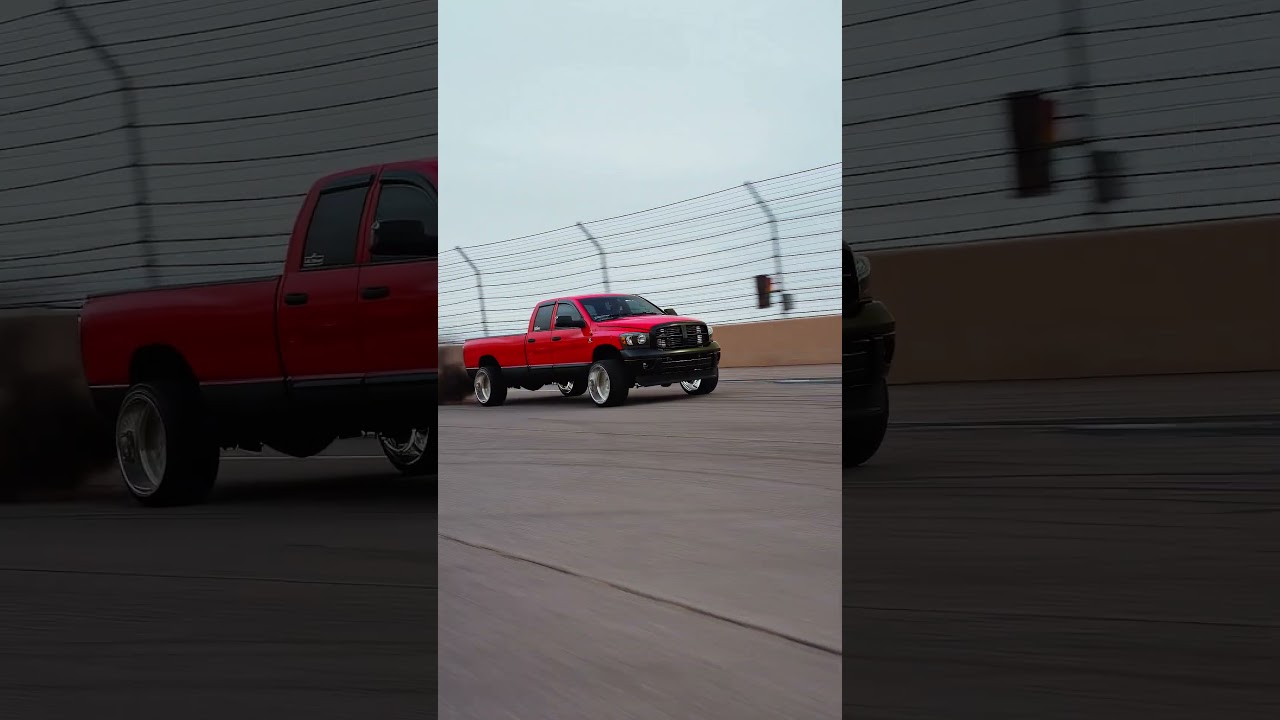 1000hp Cummins on Pikes Peak International Raceway!  #lmdiesel #burnout #racetrack #1000hp