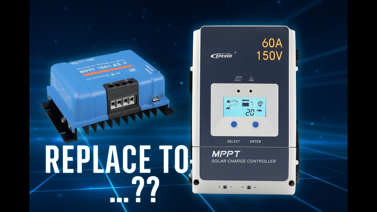 Sostituisco EPEVER con VICTRON ....