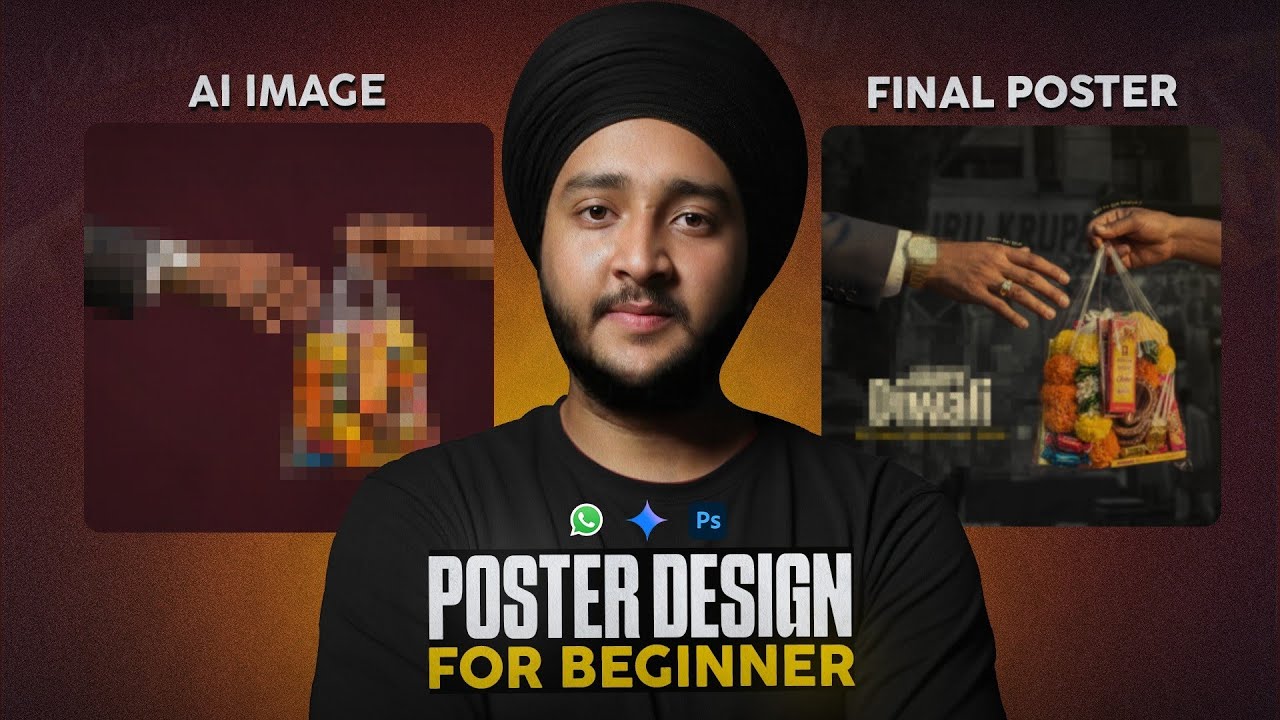 Poster Design in Photoshop for Beginners | 2026