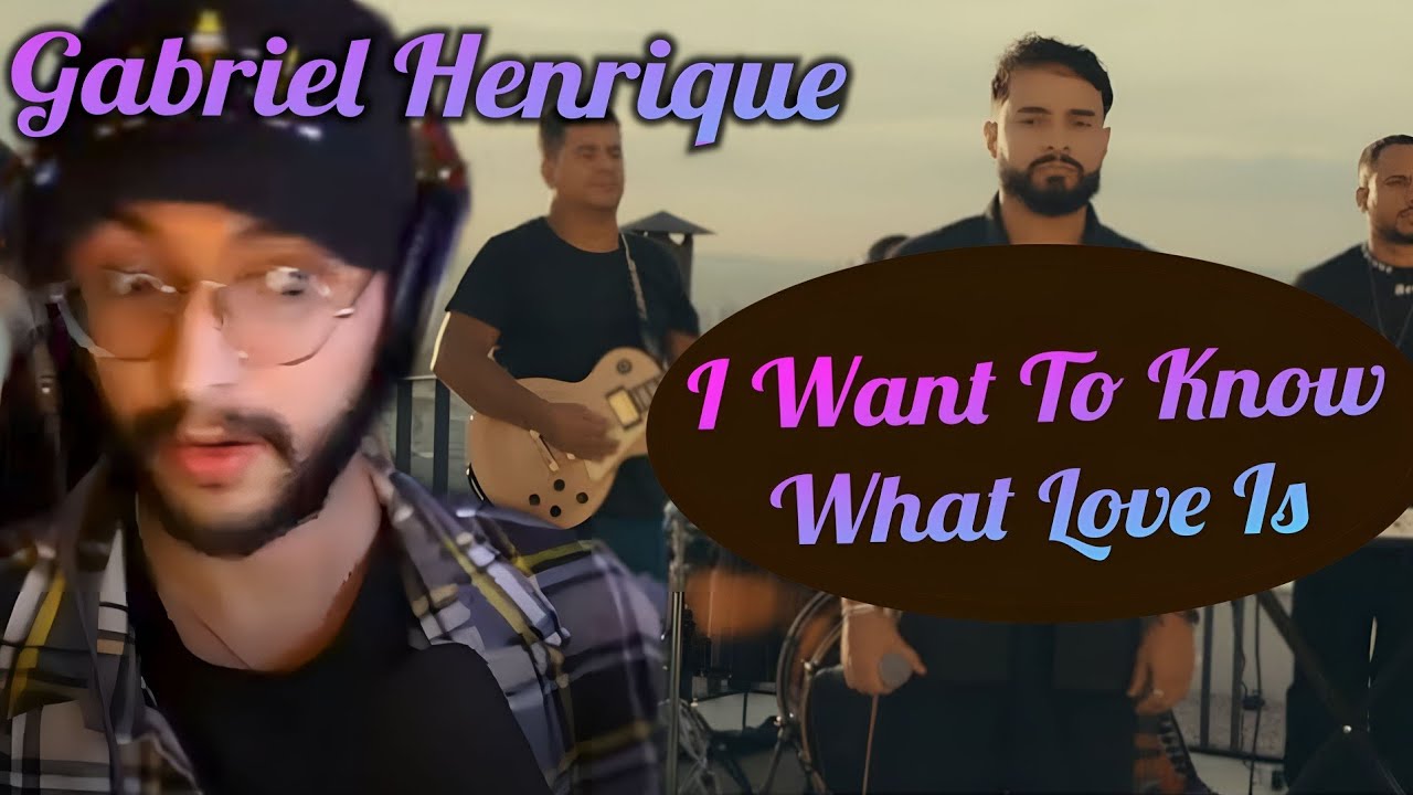 THOSE NOTES!!!!! MUSICIAN REACTS TO Gabriel Henrique - I Want to Know What Love Is
