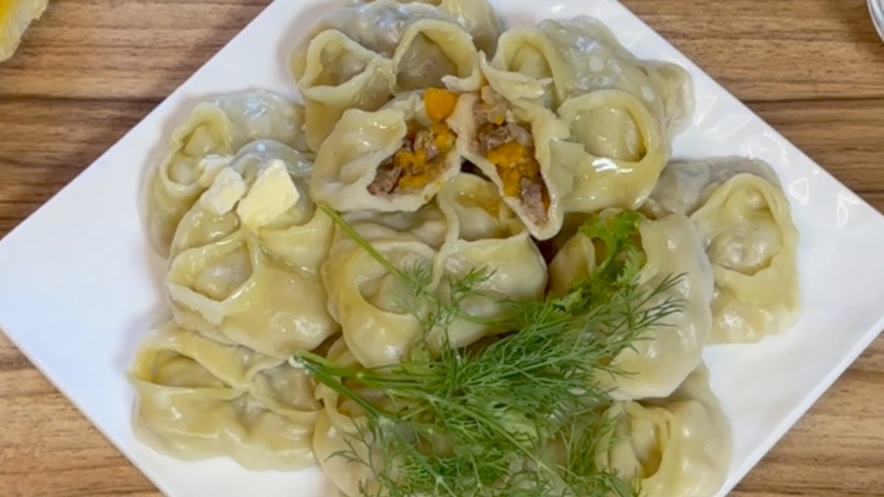 Манты с тыквой: Легко и вкусно