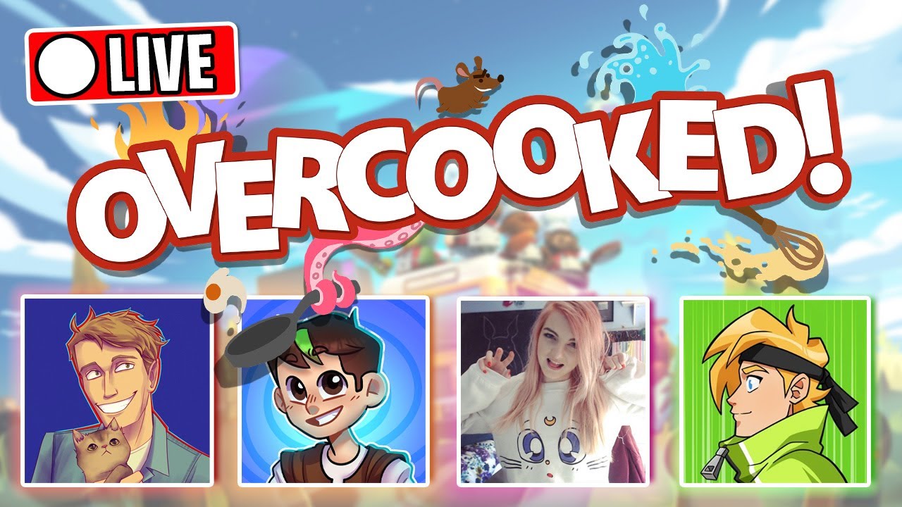 OVERCOOKED 2 /w LDShadowLady, SmallishBeans & InTheLittleWood