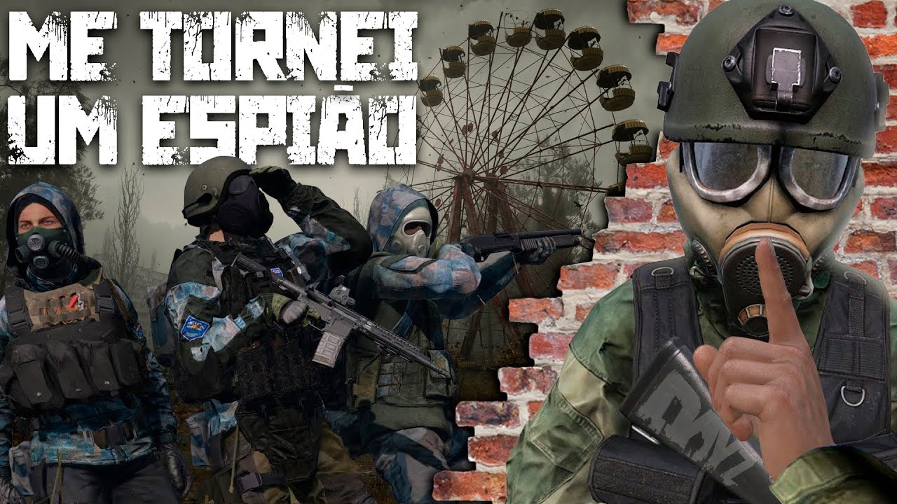 Me tornei um ESPIÃO INFILTRADO no GRUPO de BANDIDOS MAIS PROCURADO de Chernobyl - DayZ Stalker Filme