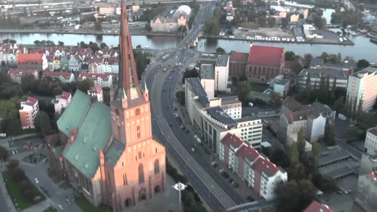 SZCZECIN Z LOTU PTAKA centrum miasta