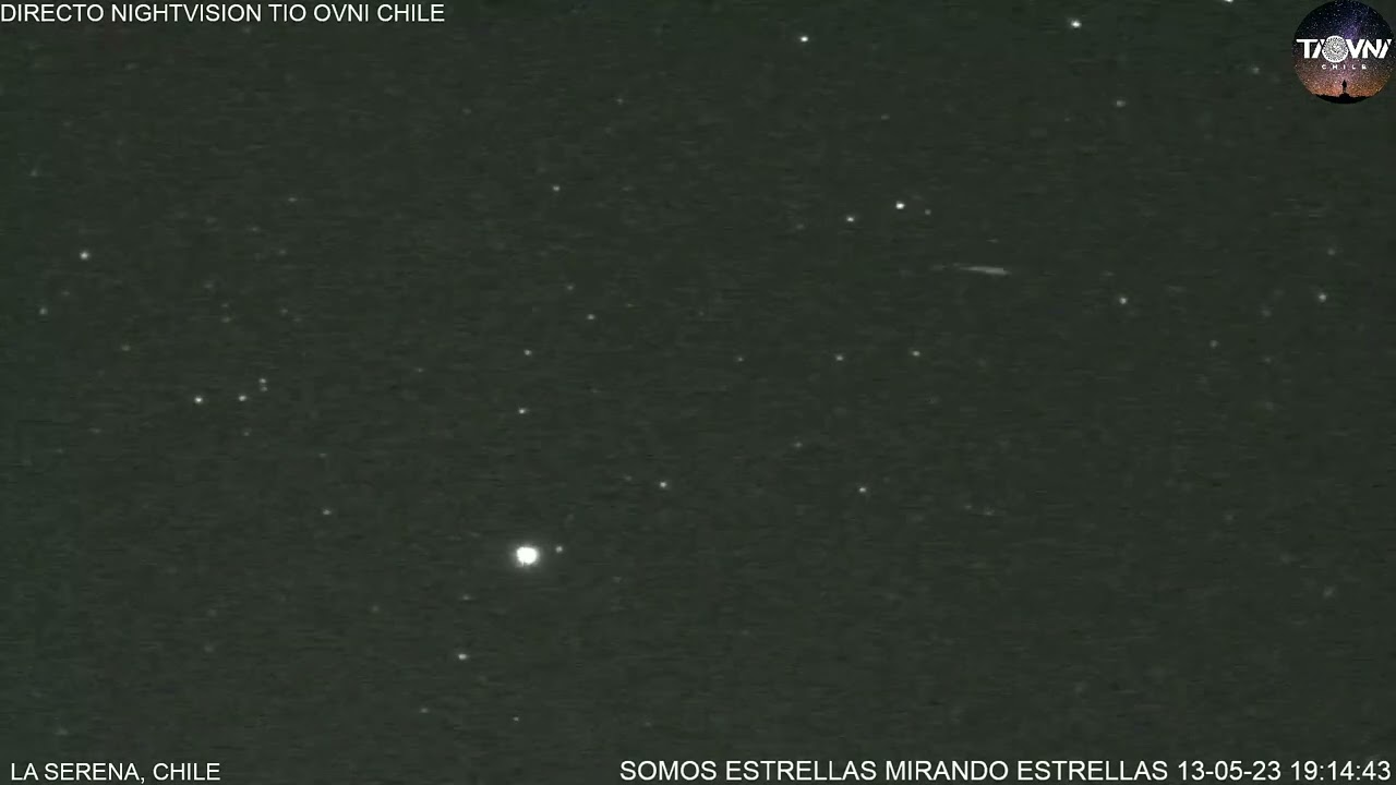 Curioso objeto por Procyon, Alfa Canis Minoris directo Tio Ovni Chile 13-05-23 #ufo #ovnis