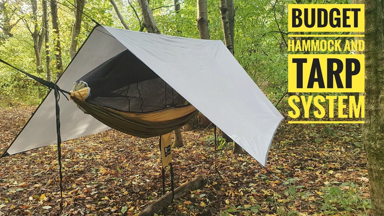 EASTHILL OUTDOORS JUNGLE  EXPLORER HAMMOCK & TARP SYSTEM (first look at this budget system)