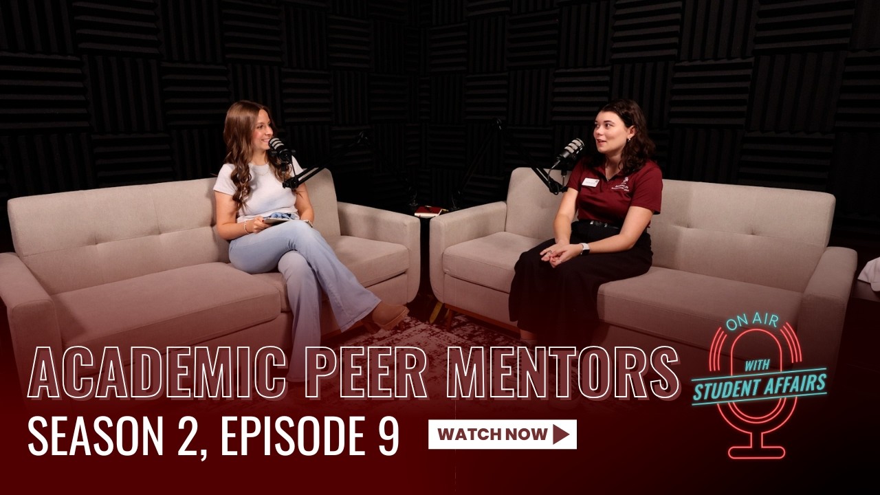 S2E9: Acing Finals and Beating Imposter Syndrome with Academic Peer Mentors at Texas A&M