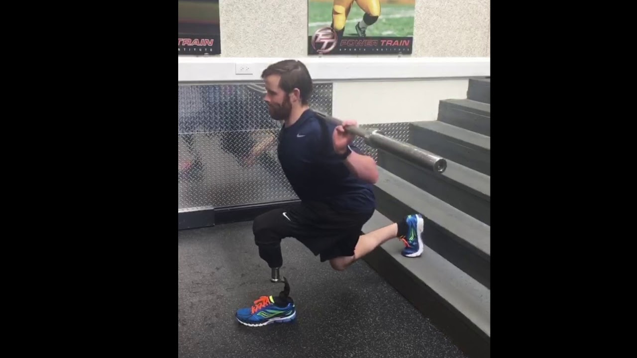 Prosthetic Inovations, LLC Brian M. Crushin' Barbell Lunge