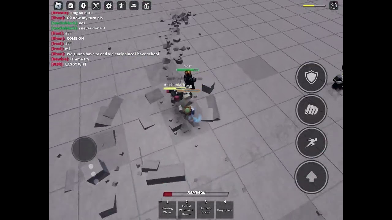 Trying to do kyoto combo with my friends (90% chaos lol)