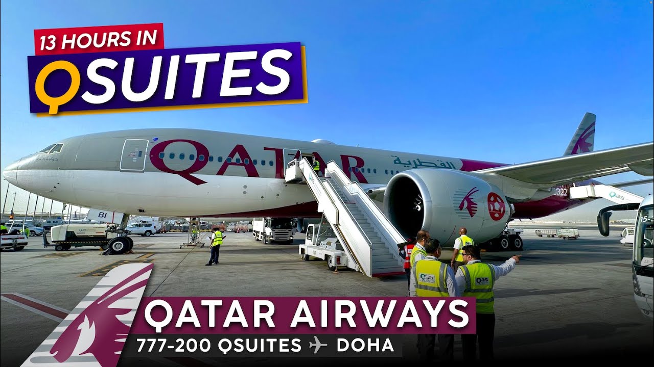 ЛУЧШИЙ бизнес-класс на Земле?! 【Отчёт о поездке: QATAR AIRWAYS из Нью-Йорка в Доху】777 QSuites