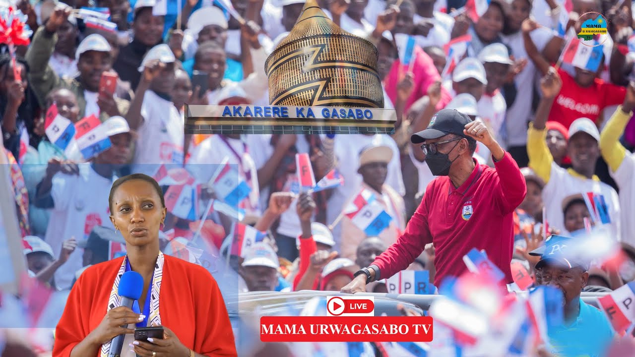 🔴LIVE: GASABO | UMUKANDIDA WA FPR INKOTANYI, #PAUL_KAGAME, ARI KWIYAMAMAZA KU MWANYA WA PEREZIDA