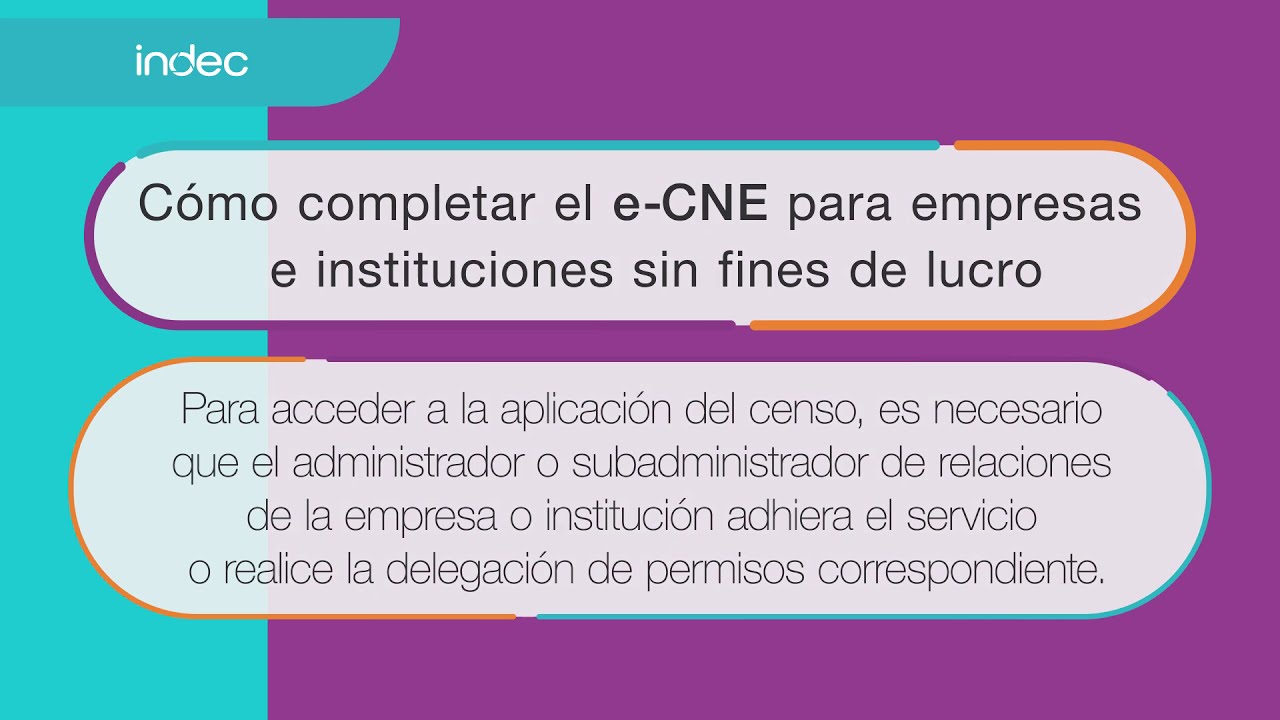 Censo Nacional Económico #CNE 2020/2021: tutorial e-CNE personas jurídicas.