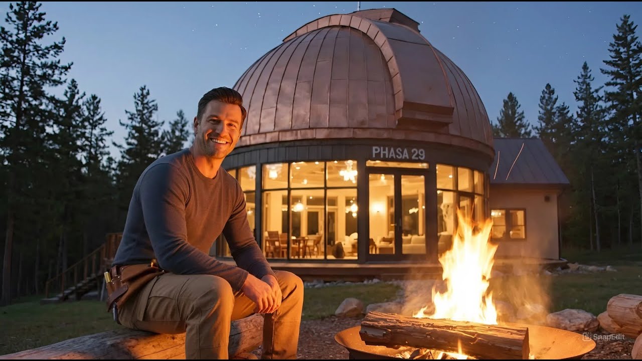 I Turned An Abandoned Observation Tower Into A Luxury Home | Full Process (ASMR)