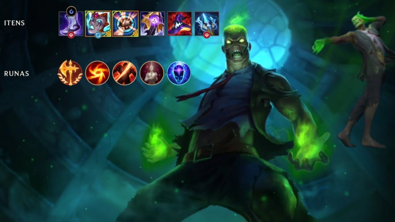AULAS DE BRAND ZUMBI MESTRE/GRÃO MESTRE WILD RIFT