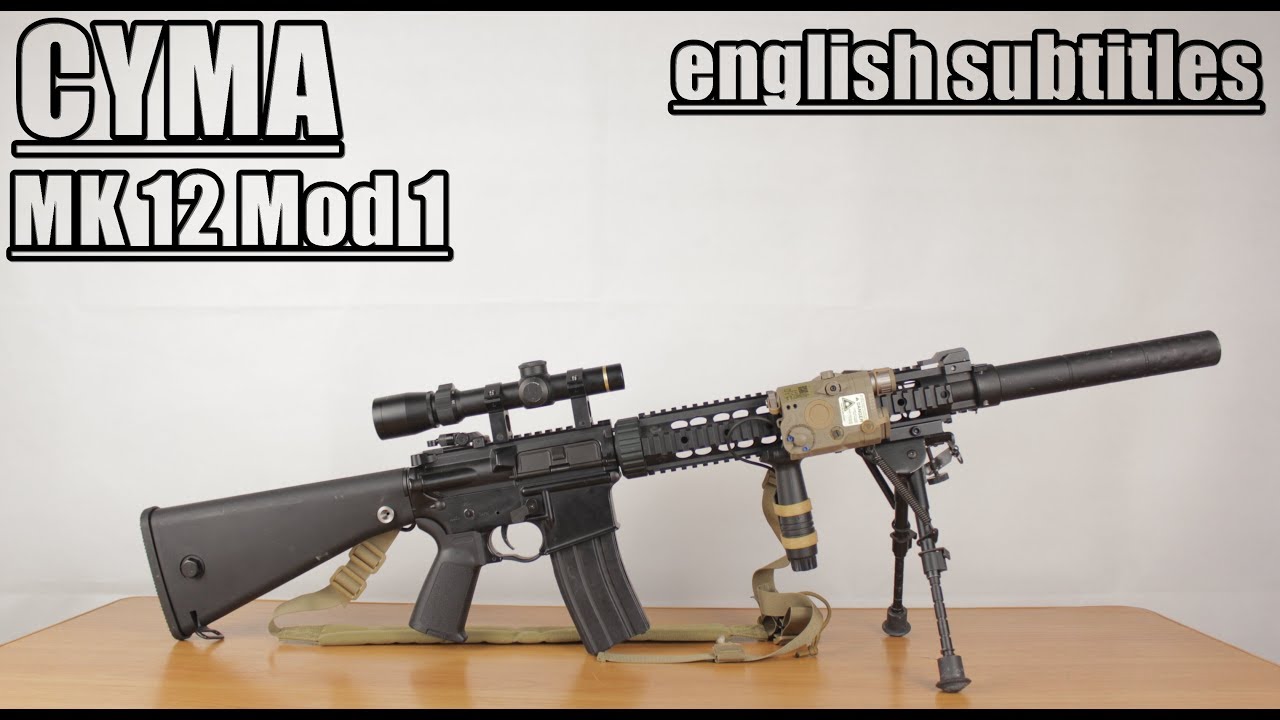 Обзор CYMA MK12 Mod1. Страйкбольная винтовка SPR.