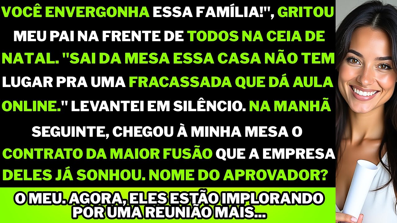 Minha família me expulsou da ceia de Natal. Dias depois, eu fechei o negócio que era deles.