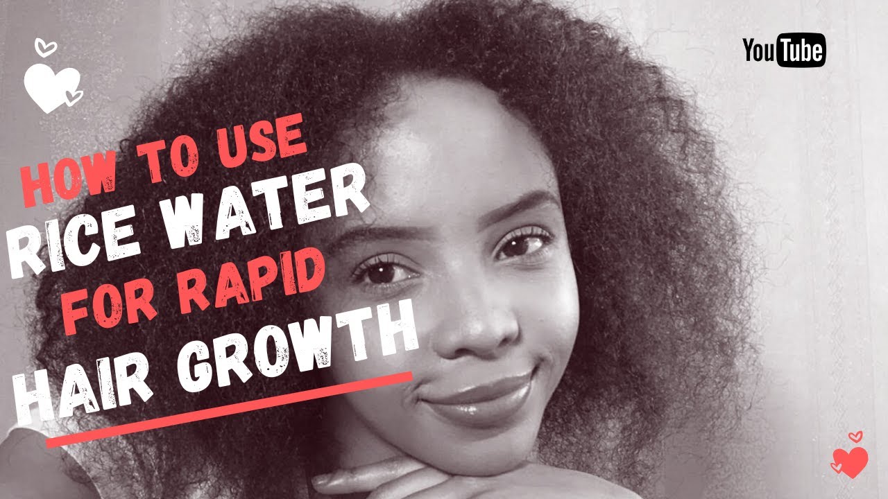 RICE WATER FOR HAIR GROWTH