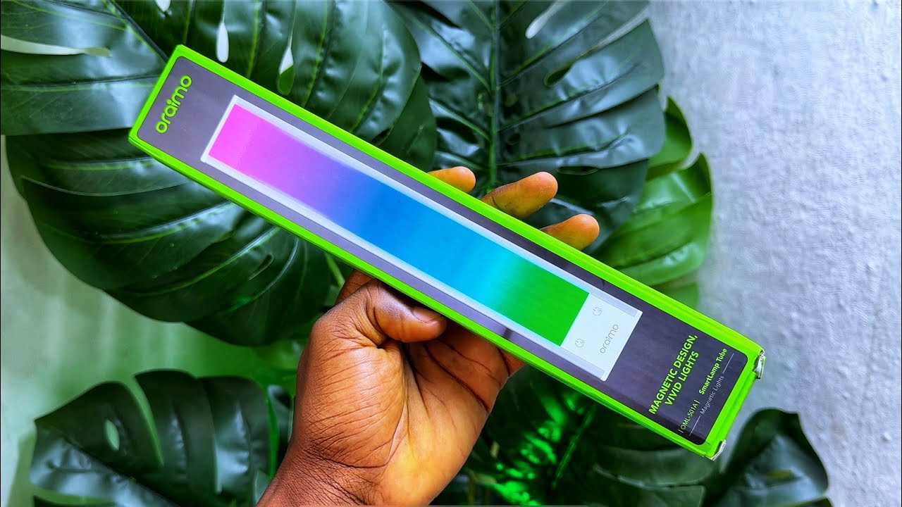 Oraimo SmartLamp RGB Tube Light Unboxing – My Honest First Impressions 🤔