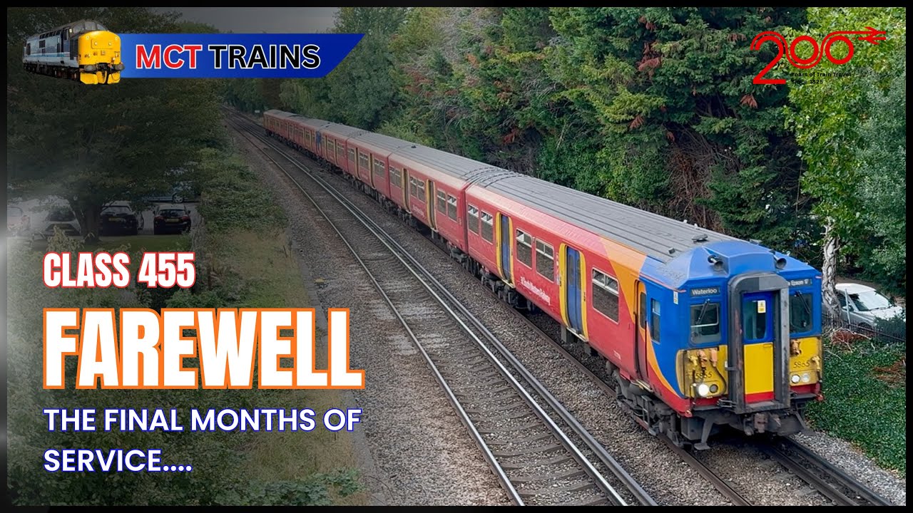 Class 455 'The Final Chapter' Mid - Late 2025 - 4K -