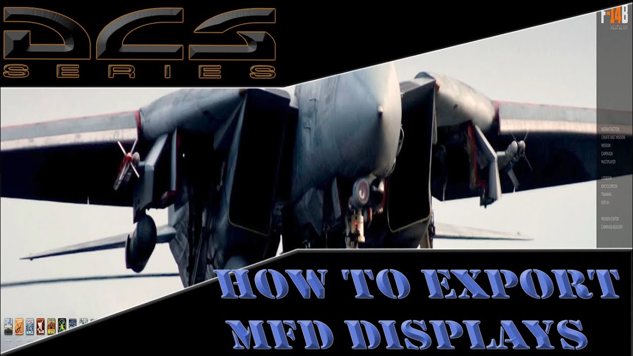DCS World | Exporting MFD Displays | Tutorial