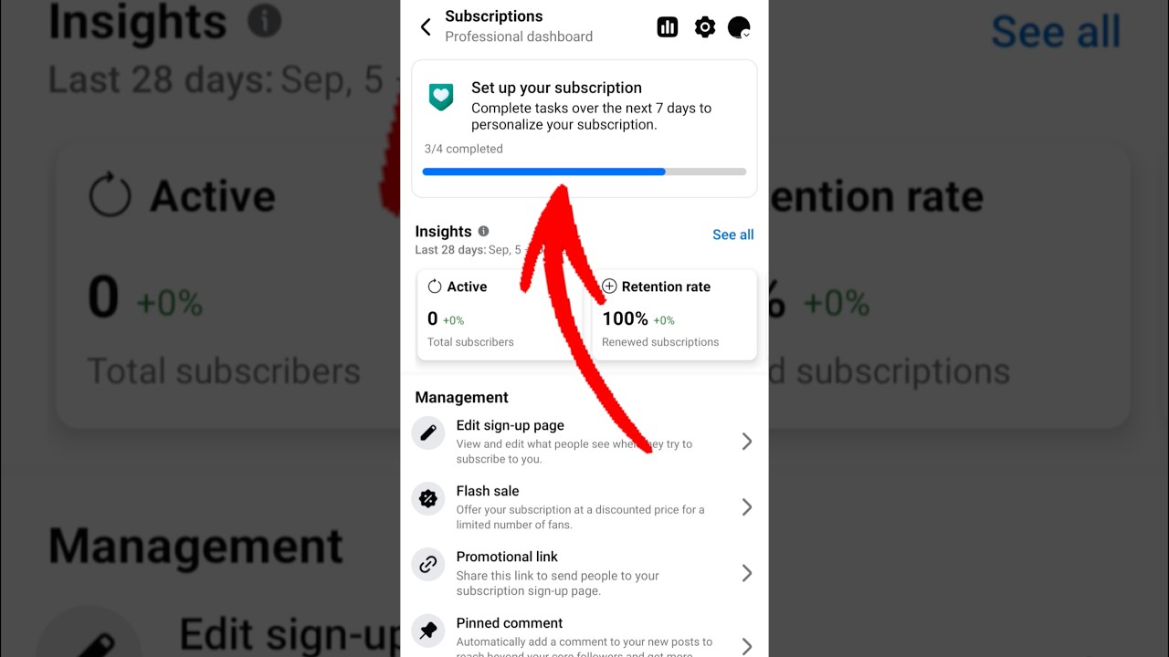 Set up your subscription facebook 🤑 Create a pinned comment facebook #facebook #subscriptions