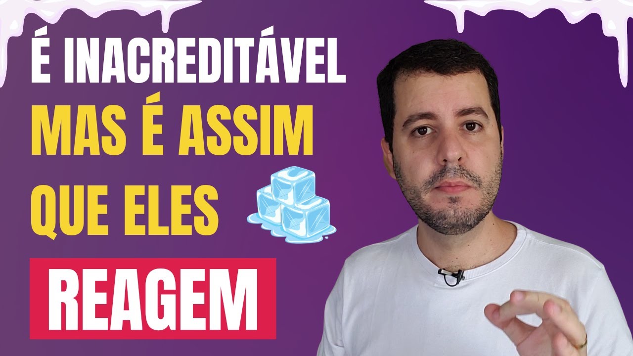 É Assim Que um Homem Reage ao Gelo da Mulher