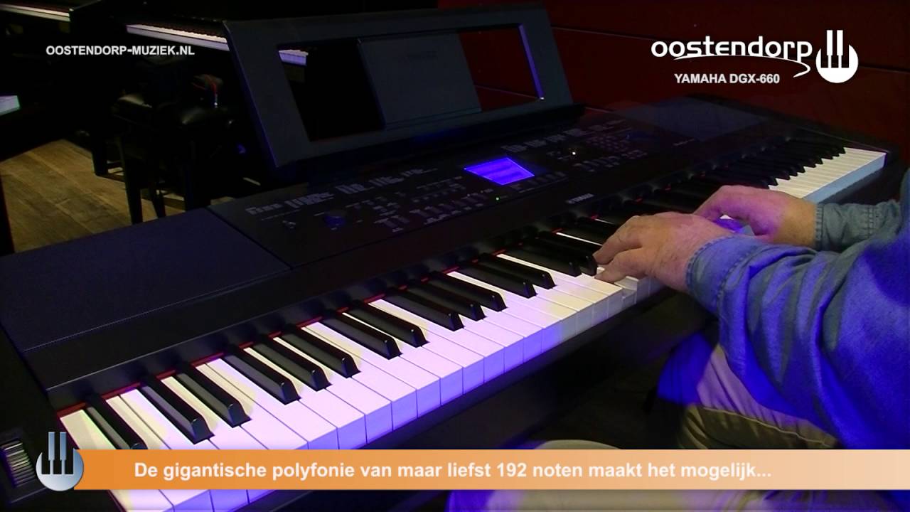 Yamaha DGX-660 | Sound & Style
