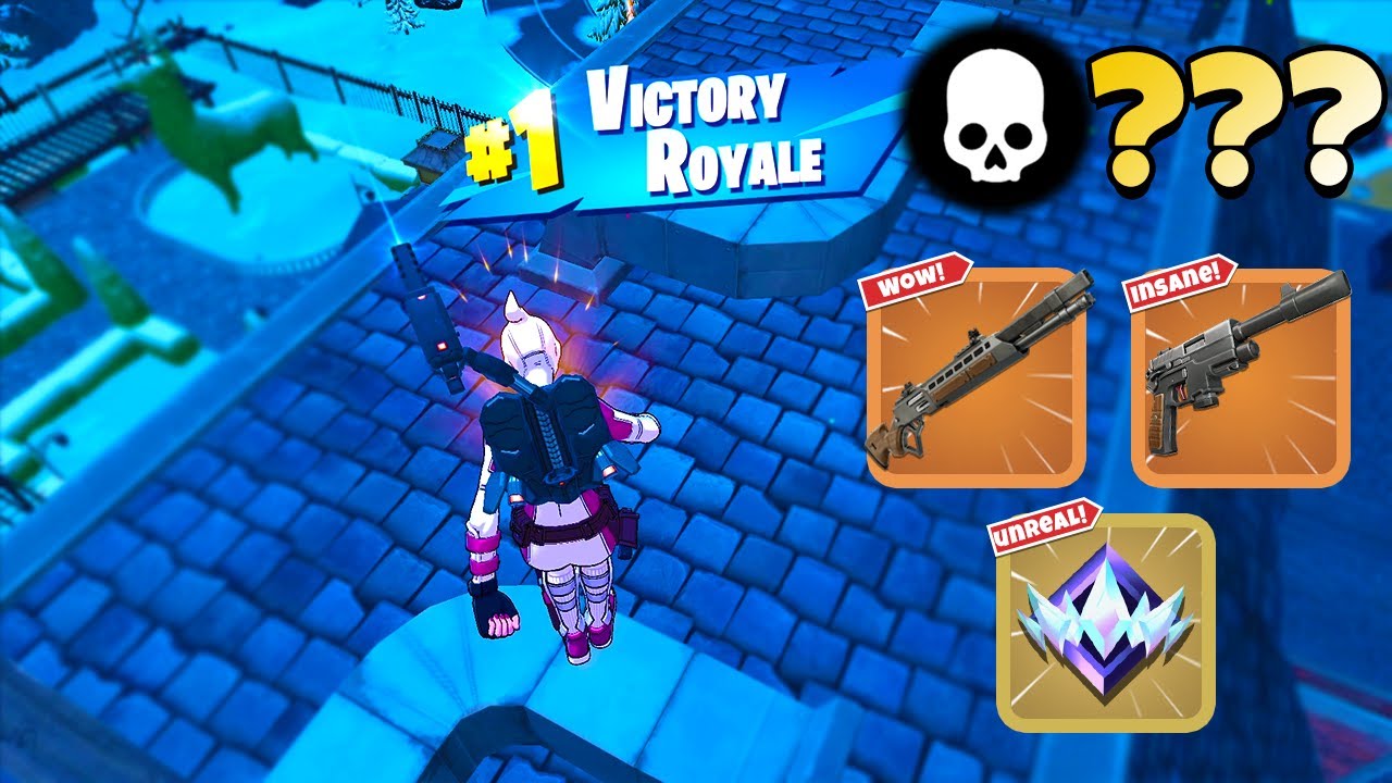 High Elimination Unreal Ranked Solo Zero Build Win Gameplay (Fortnite Chapter 5 Season 4)
