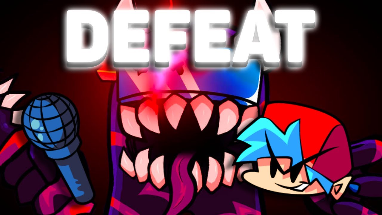 FNF VS IMPOSTOR V4 DEFEAT | VS BLACK IMPOSTOR