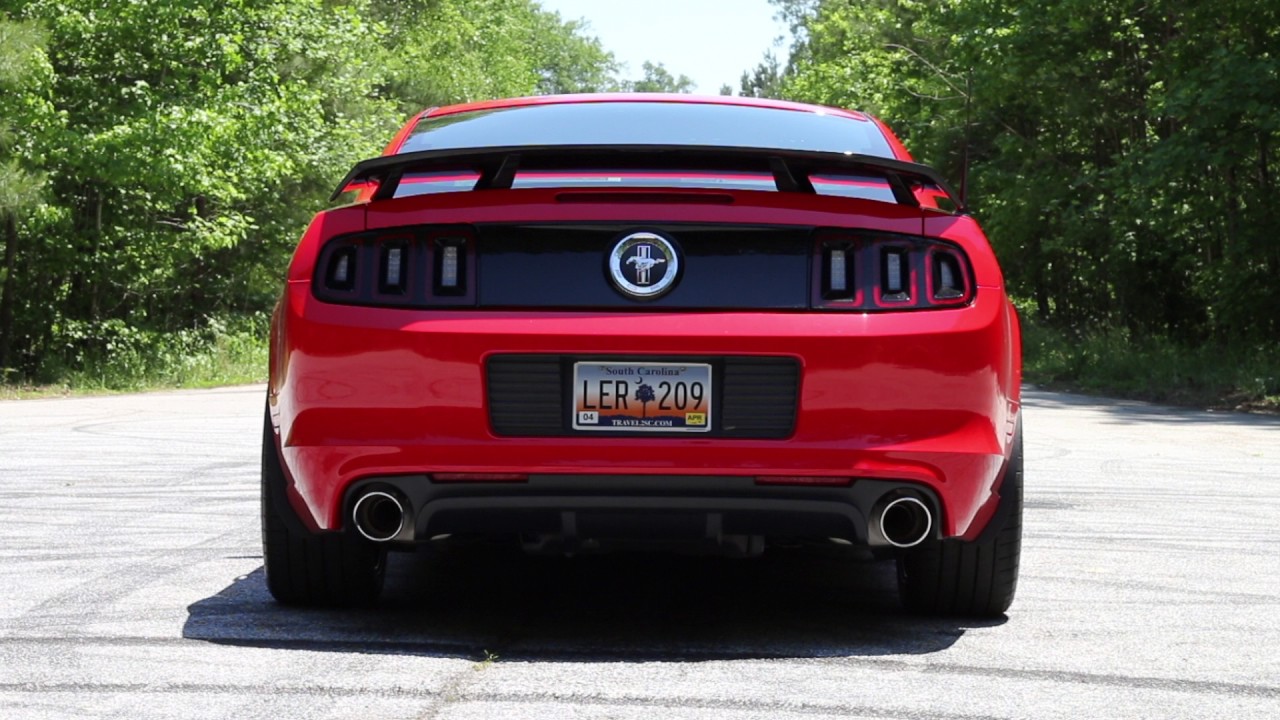 Ford Mustang V6 Borla S-Type Exhaust