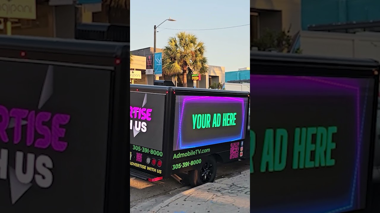AdmobileTV - High Impact LED Mobile Billboard Advertising Trucks - ADVERTISE WITH US