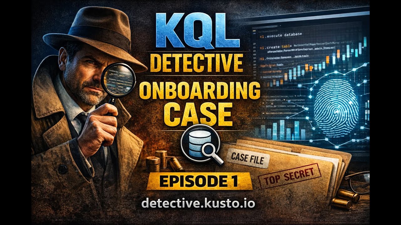 KQL Detective #1: Kusto Detective Agency Onboarding Walkthrough